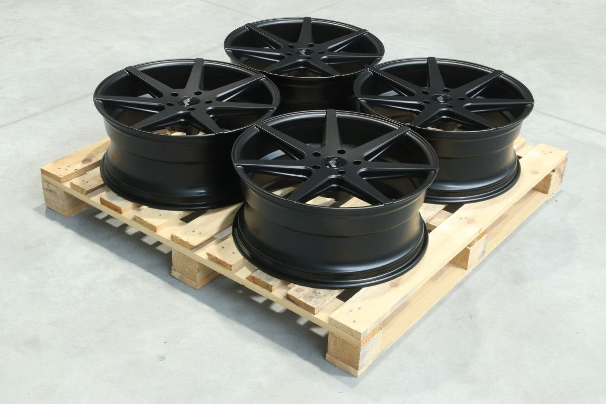Set of JR20 20x8,5 ET20 5x120 Matt Black