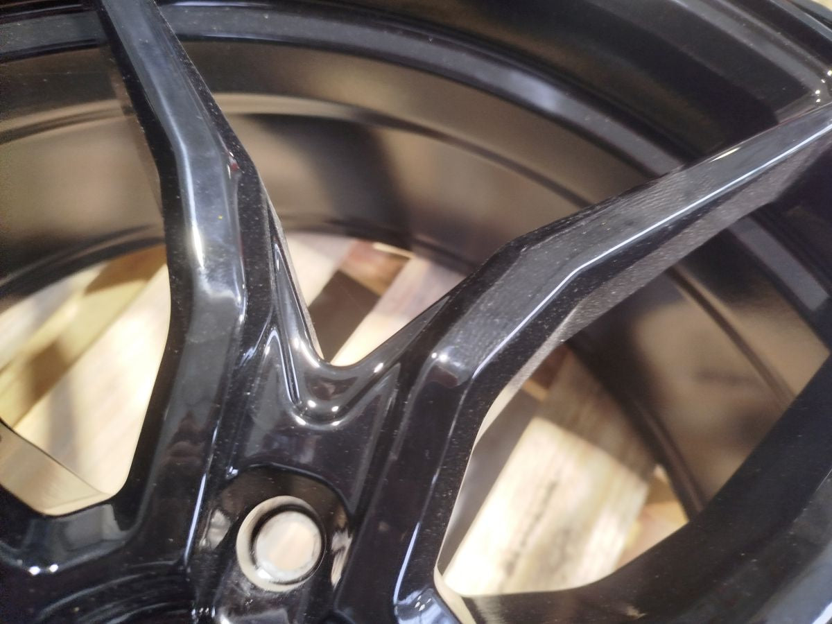 Set of CVR3 22x9,5 ET48 + 22x11,5 ET55 5x130 Platinum Black