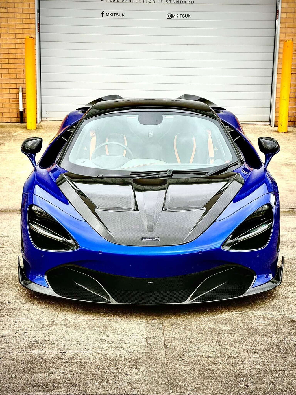 MCLAREN 720S CARBON FIBRE CT DESIGN HOOD