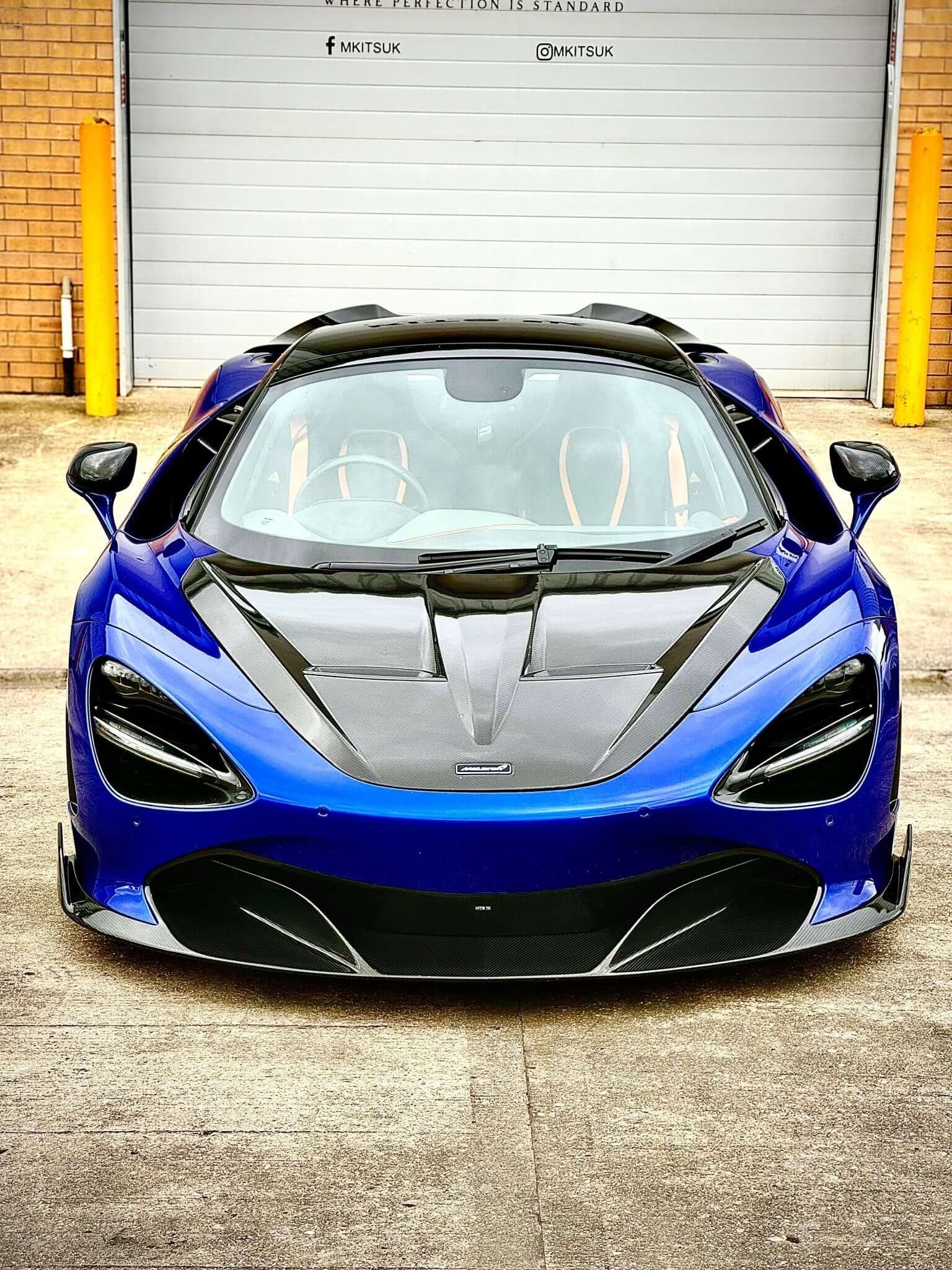 MCLAREN 720S CARBON FIBRE CT DESIGN HOOD