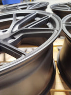 Set of SL01 19x9 ET32 + 19x10,5 ET38 5x114,3 Matt Gun Metal