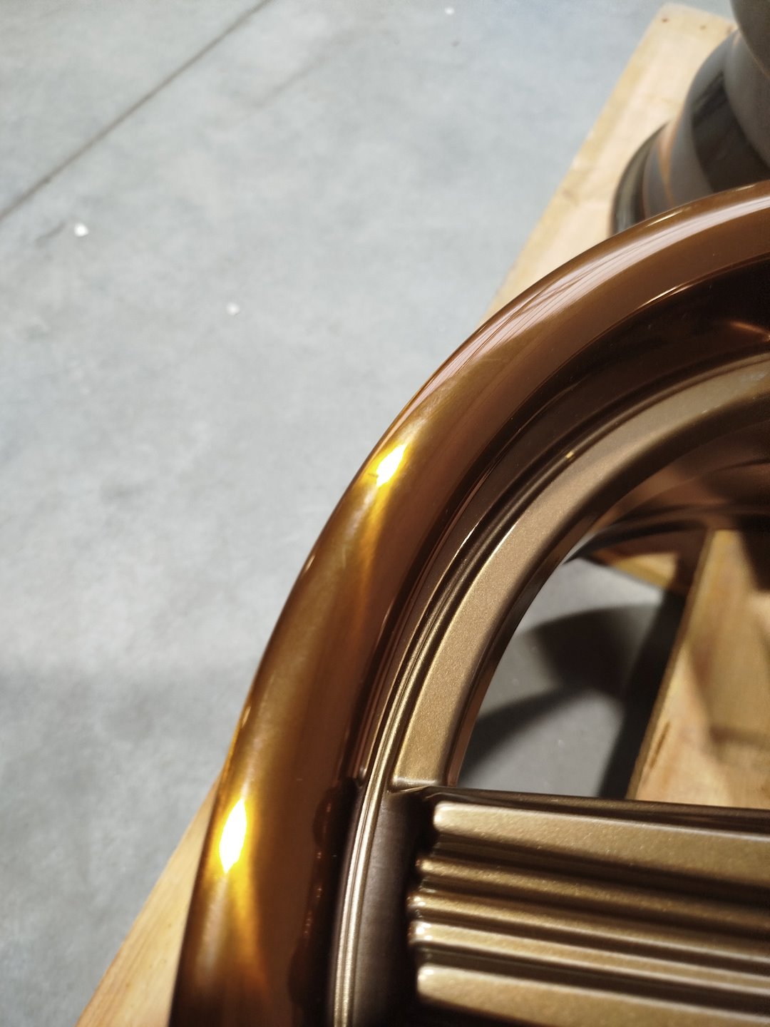 Set of CVR9 20x8,5 ET33 5x112 Gloss Bronze