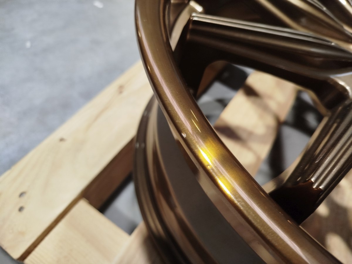 Set of CVR8 19x8 ET38 5x112 Gloss Bronze