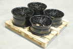 Set of CVR1 19x8,5 ET45 + 20x10 ET48 5x120 Platinum Black