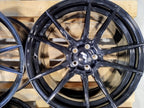 Set of JR21 18x8 ET40 5x100 Gloss Black