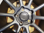 Set of SL04 18x8 ET20 5x114,3 Matt Gun Metal
