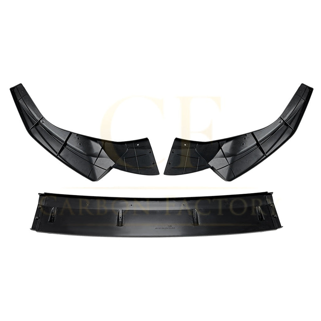 V Style Gloss Black Front Splitter for Audi B9 A5 S Line & S5 21-24