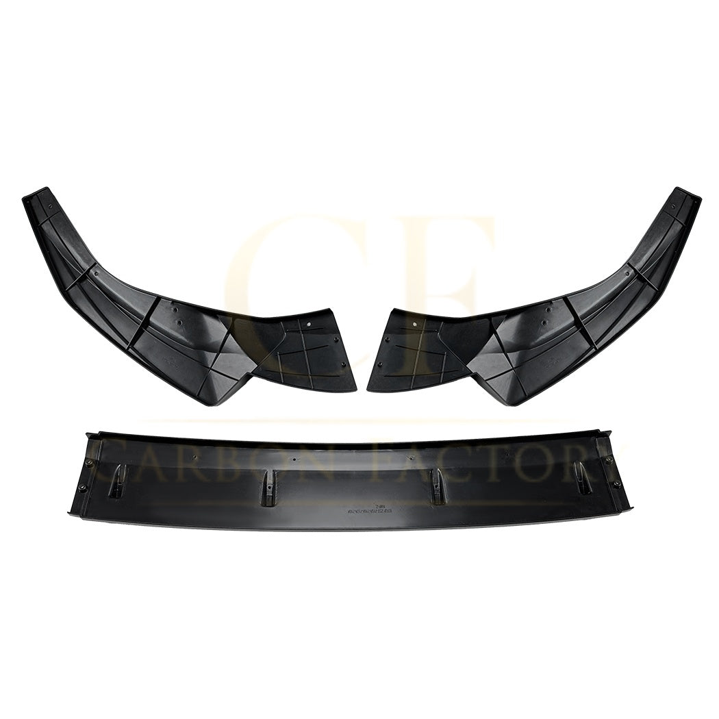 V Style Gloss Black Front Splitter for Audi B9 A5 S Line & S5 21-24