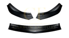 V Style Gloss Black Front Splitter for Mercedes Benz W177 A Class AMG & A35 18-22
