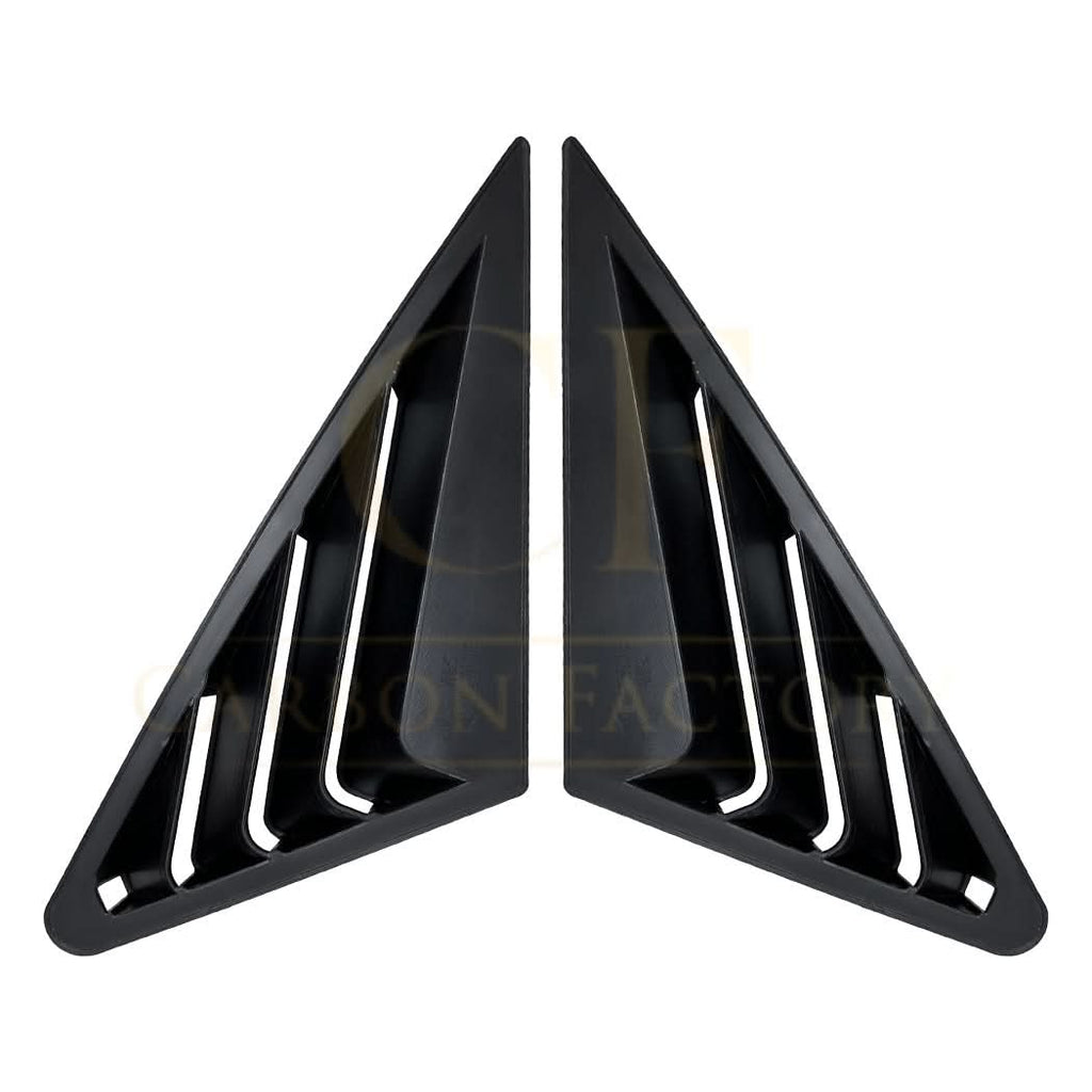Gloss Black Window Louver Vents for Audi A3 8Y Saloon 20-Present