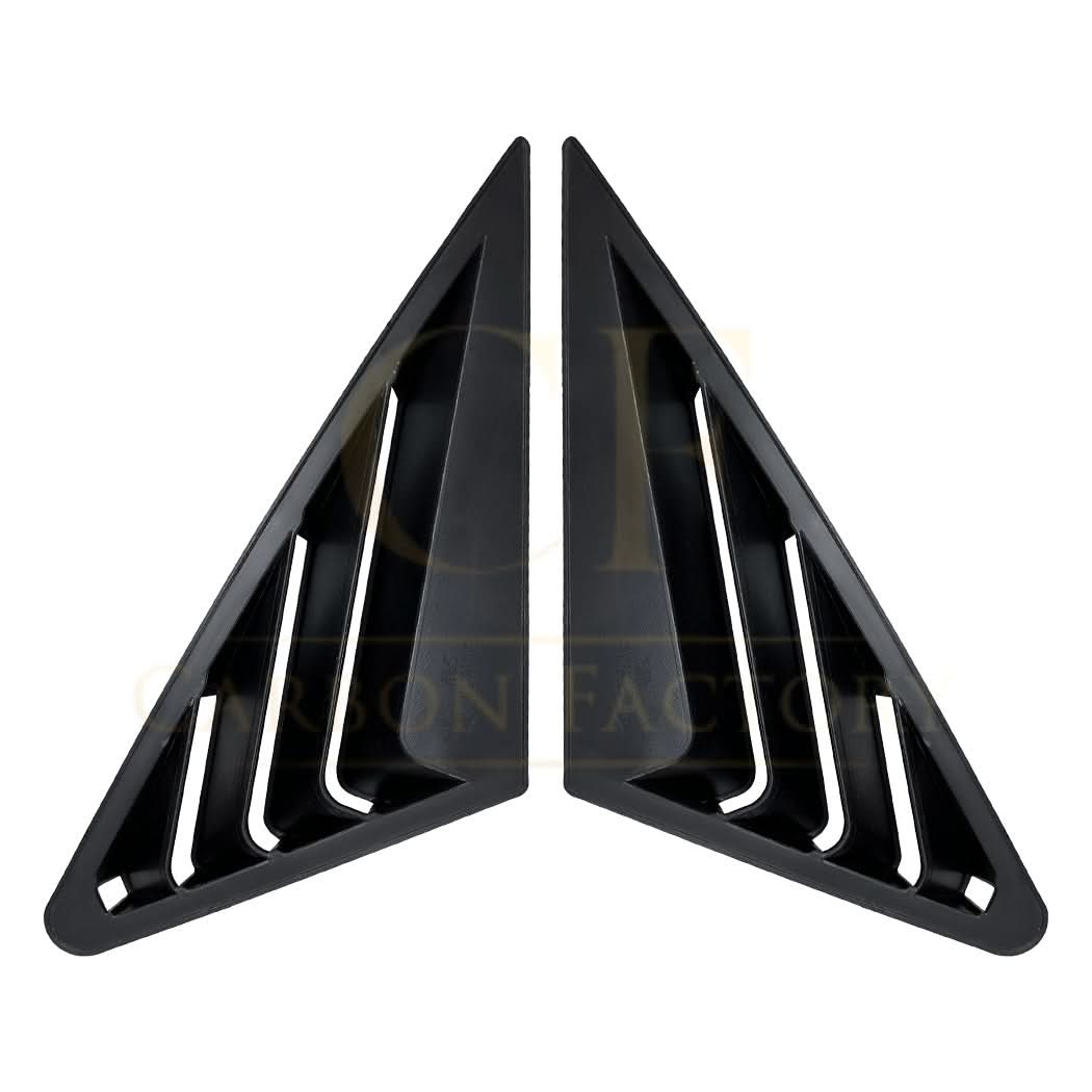 Gloss Black Window Louver Vents for Audi A3 8Y Saloon 20-Present