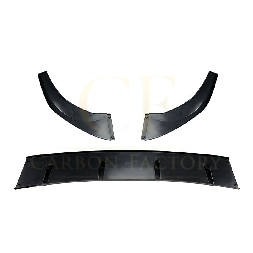 P Style Gloss Black Front Splitter for Audi A3 8Y S Line S3 20-24