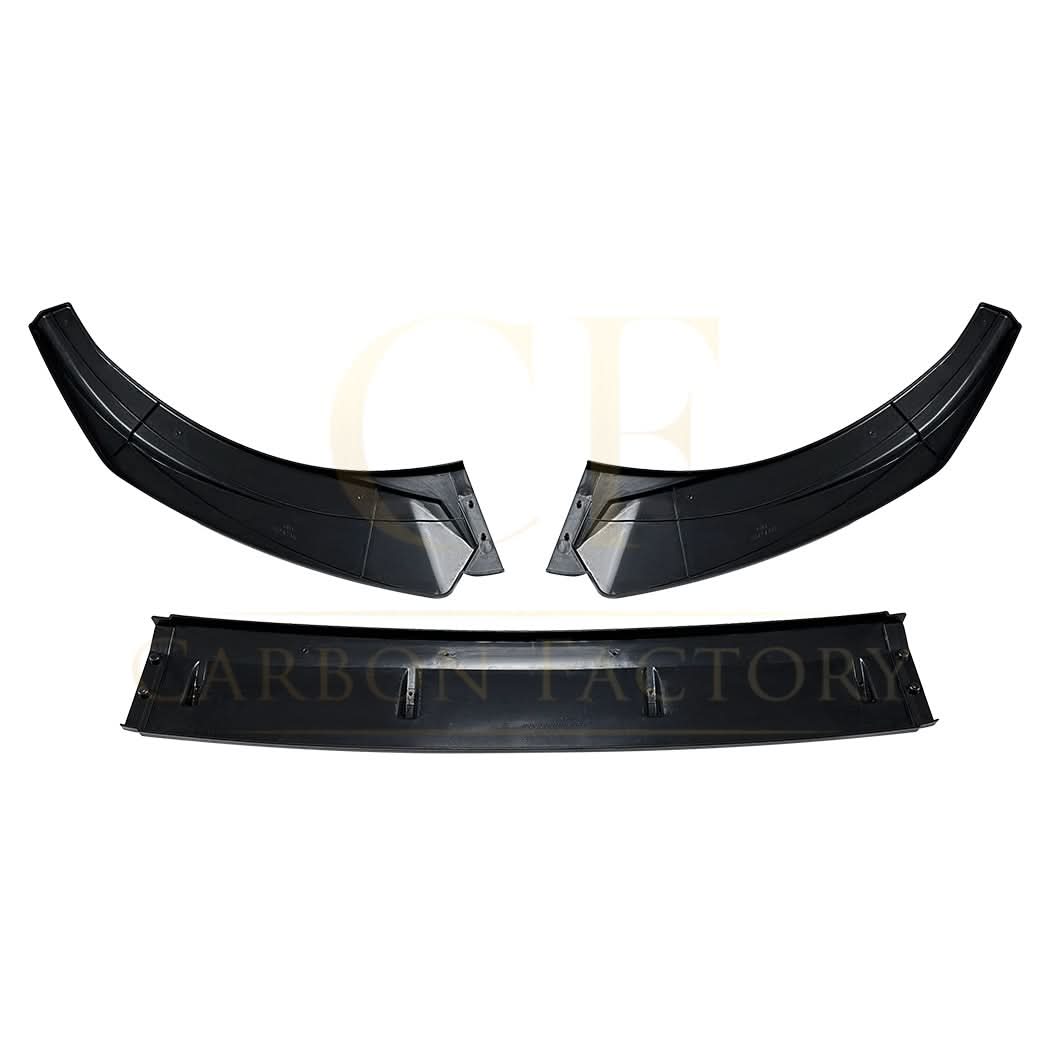 V Style Gloss Black Front Splitter for Audi A3 8V S Line & S3 13-16