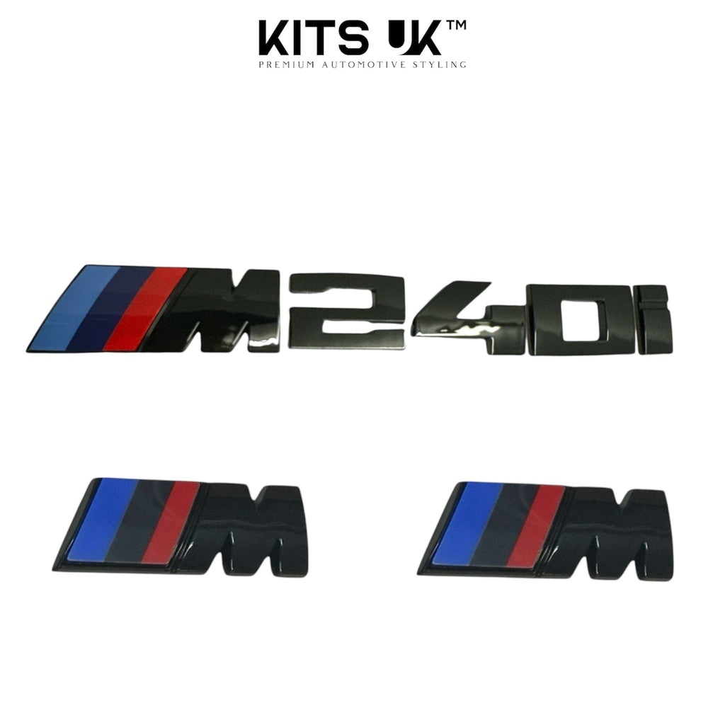 BMW RWD Black Badge Package | Gloss Black De-Chrome Kit