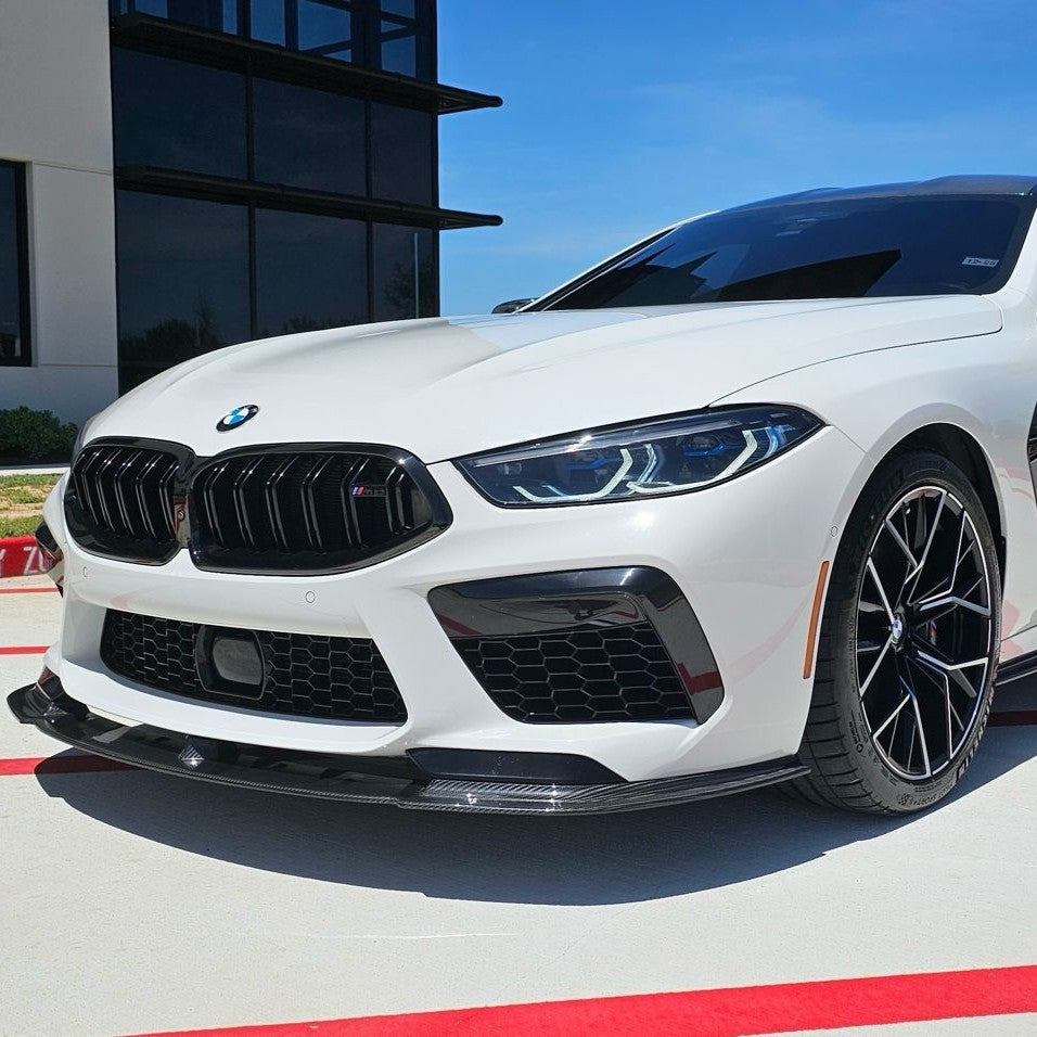 AC Style Pre-preg Carbon Fibre Front Splitter for BMW F91 F92 F93 M8 18-Present