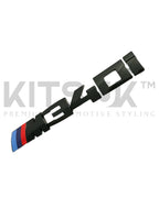 BMW F & G Series Black Tailgate Badges | Gloss Black Rear Badge