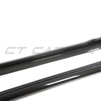 PORSCHE TAYCAN / TAYCAN 4 / TAYCAN 4S / TAYCAN GTS 2019+ CARBON FIBRE SIDE SKIRTS