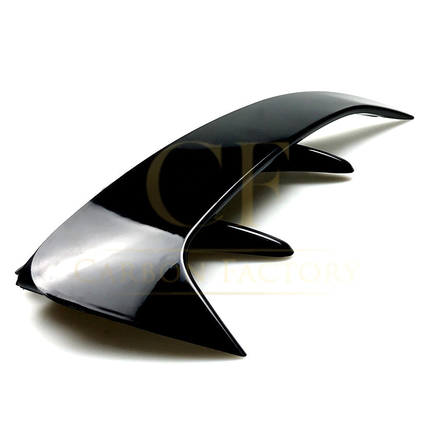 Gloss Black Rear Bumper Trims for Mercedes Benz W177 A Class Hatchback 18-25