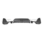 BMW 3 SERIES G20/G21 2022+ LCI CARBON FIBRE DIFFUSER - ROUND TIPS - MP