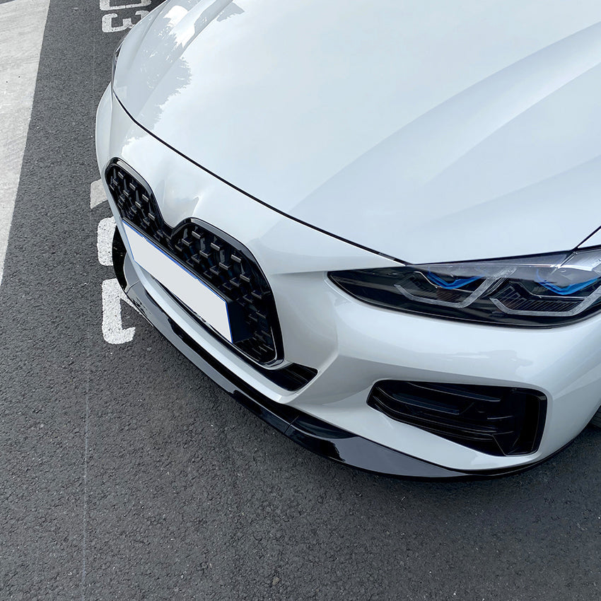 MP Style Gloss Black Front Splitter for BMW 4 Series G22 G23 20-23