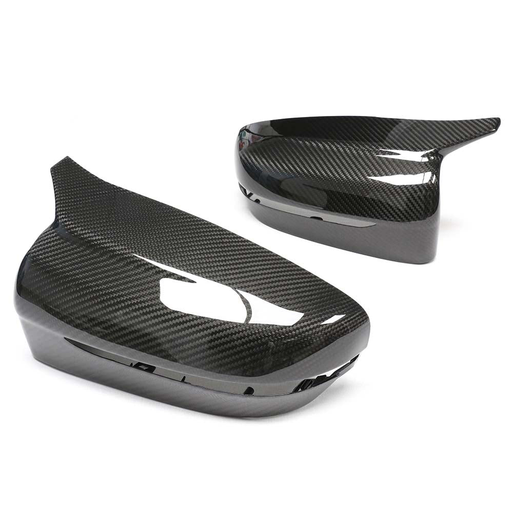 BMW G42 2 SERIES 2022+ RHD DRY CARBON MIRROR COVER REPLACEMENTS - V2