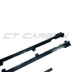 VOLKSWAGEN GOLF GTI/GTD MK7/7.5 2014-2020 GLOSS BLACK SIDE SKIRTS - TC STYLE
