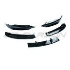 BMW 3 SERIES E90/E91 SE 2005-2009 GLOSS BLACK SPLITTER - V2