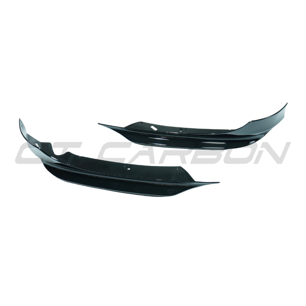 BMW E90/E91 3 SERIES LCI SE 2009-2011 GLOSS BLACK SPLITTER CORNERS - V1