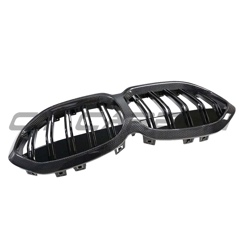 BMW F40 1 SERIES 2019-2024 CARBON FIBRE FRONT GRILLE - V1