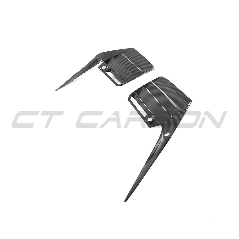 BMW G87 M2 2023+ CARBON FIBRE REAR BUMPER TRIM - V2