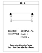 CSF 13-17 Ram 2500 / 3500 6.7L Cummins Turbo Diesel Heavy Duty Intercooler