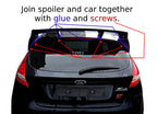 Roof Spoiler (Focus RS Look) Ford Fiesta MK7