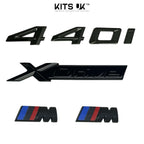 BMW XDrive Black Badge Package | Gloss Black De-Chrome Kit