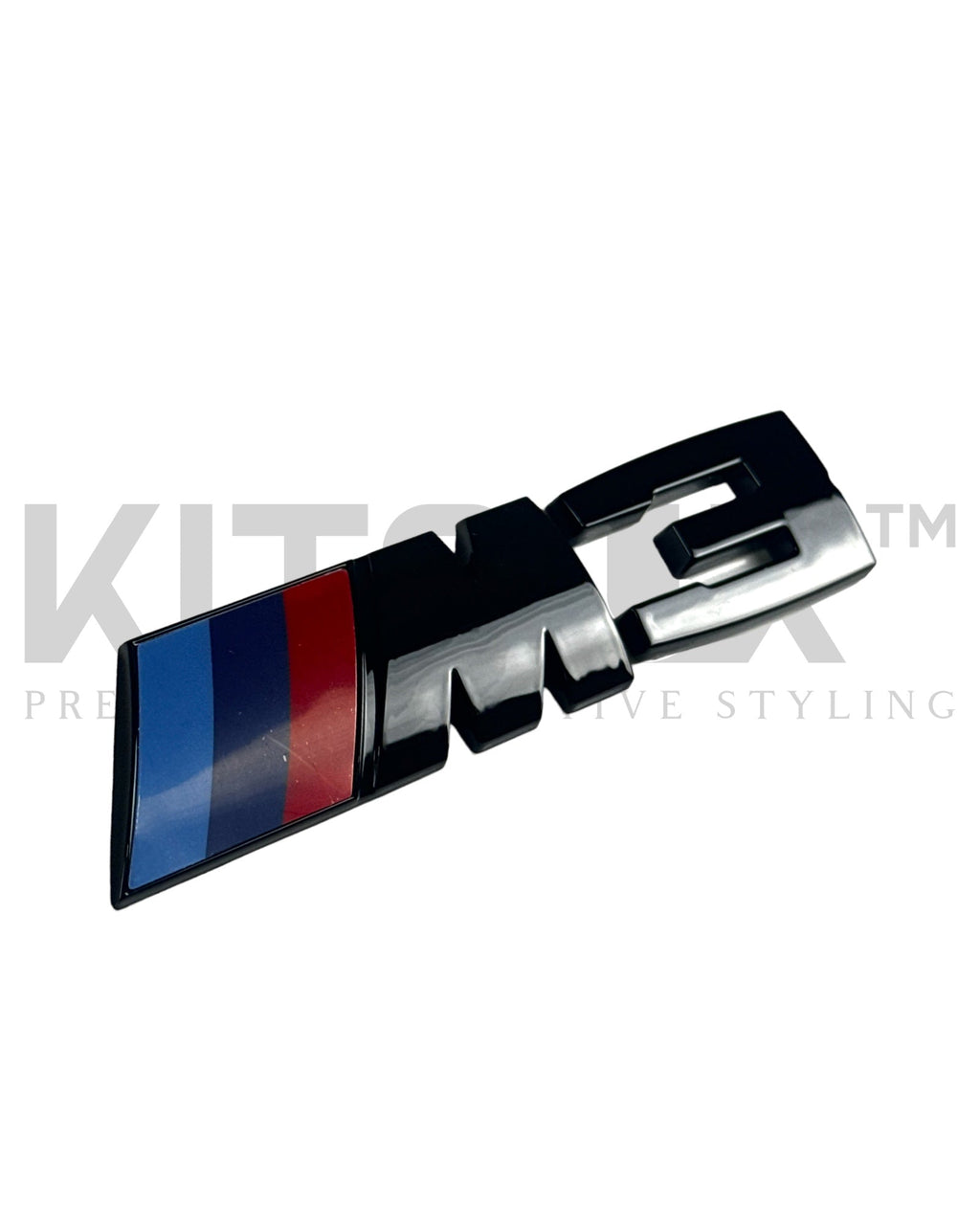 BMW M3 Black Tailgate Badge