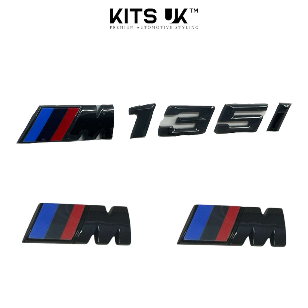 BMW RWD Black Badge Package | Gloss Black De-Chrome Kit