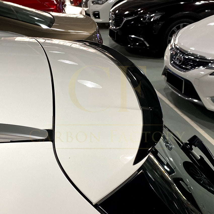 A Style Gloss Black Roof Spoiler for Mercedes Benz W205 C Class Estate 15-21