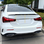 Brabus Style Gloss Black Boot Spoiler for Mercedes Benz W177 A Class Saloon 18-25