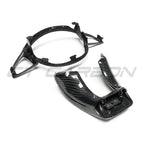 MERCEDES AMG CARBON FIBRE STEERING WHEEL TRIM