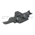 BMW F90 M5 & F91/92/93 M8 2018-2026 CARBON FIBRE LOWER ENGINE BAY COVER