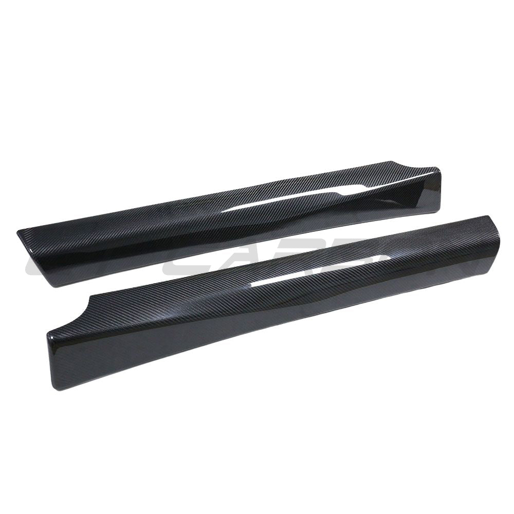 TESLA MODEL 3 2017-2023 CARBON FIBRE INTERIOR DOOR PANEL TRIM ADD ON