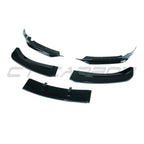 BMW 3 SERIES E90/E91 LCI SE 2009-2011 GLOSS BLACK SPLITTER - V5