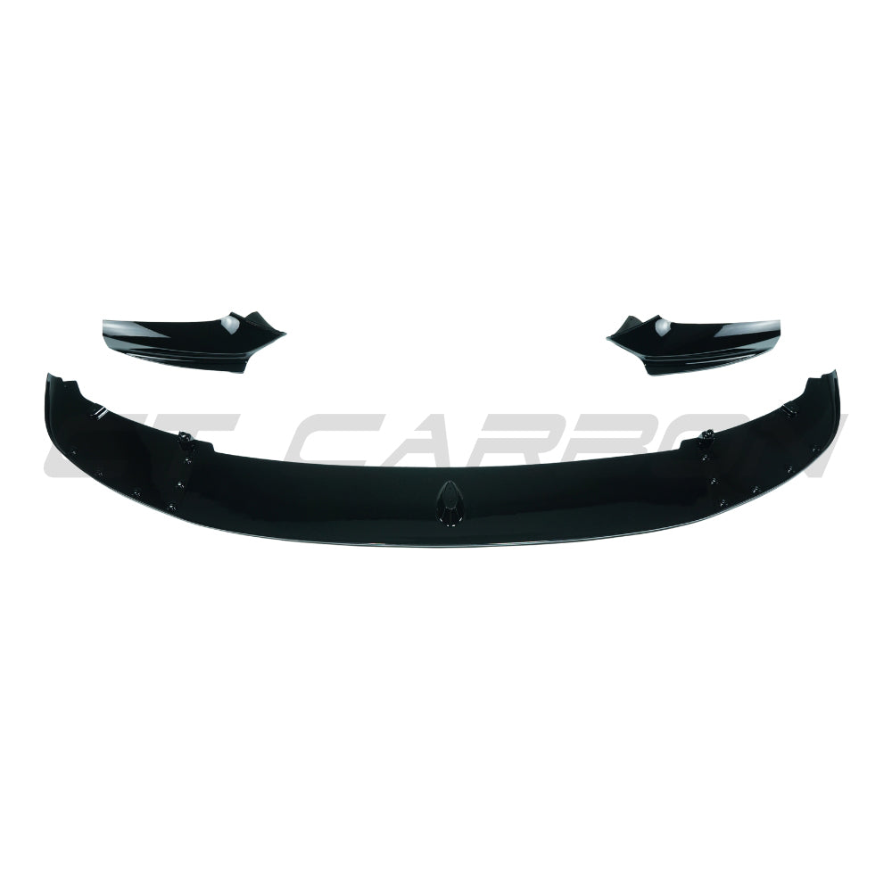BMW 5 SERIES F10/F11 2011-2017 GLOSS BLACK SPLITTER - V1