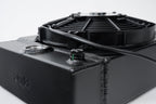 CSF The KING Cooler - Ultimate Drag Race Radiator w/ SPAL Fan & Mounting Kit - Black