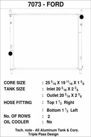 CSF S550 Ford Mustang GT / Bullitt / GT350 / V6 All-Aluminum Radiator