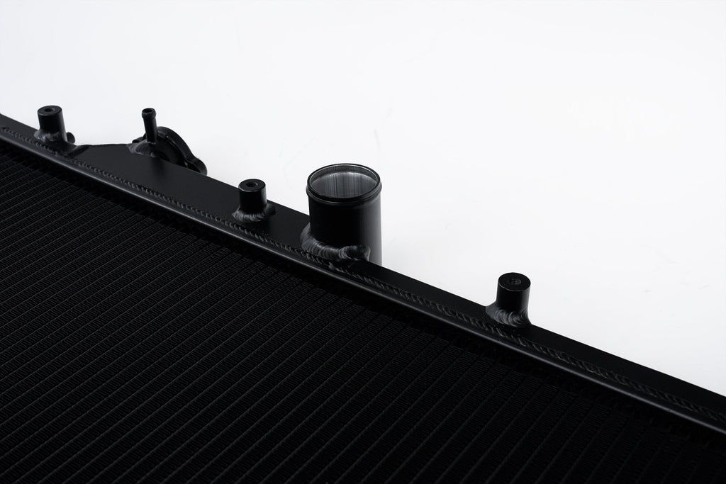 CSF 08-14 Subaru WRX / STI / 15-21 WRX 1-Row 31mm High-Performance Radiator - Black