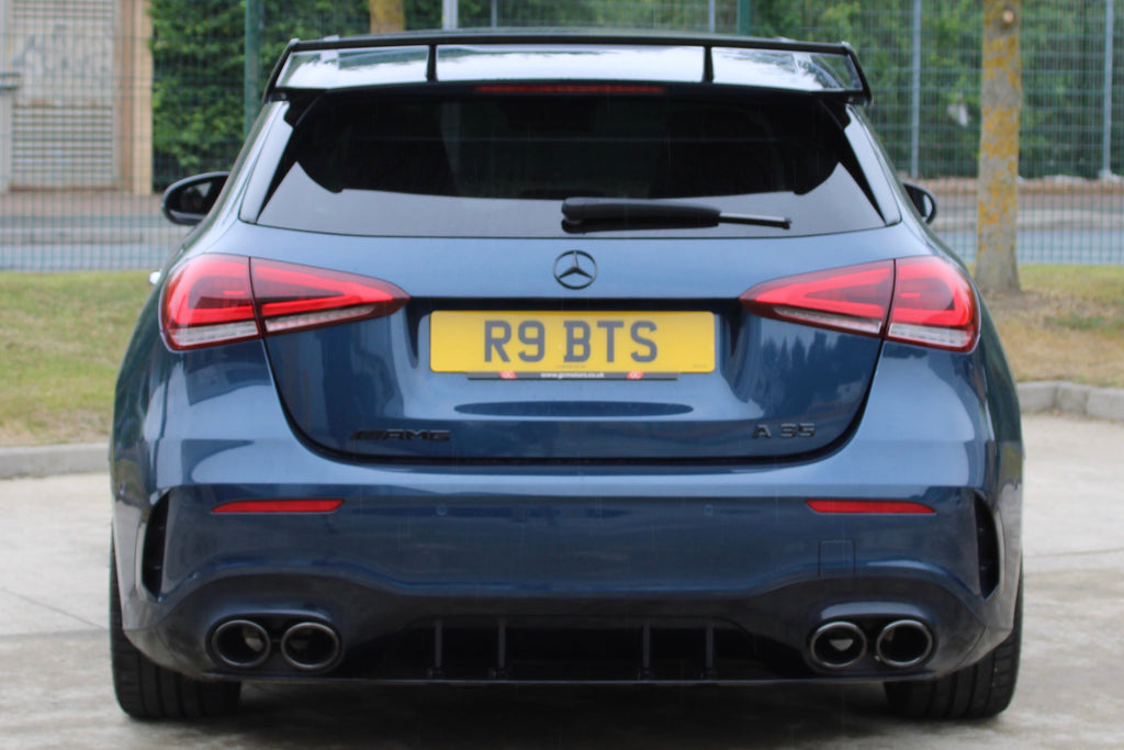 Mercedes W177 A35 A45 Gloss Black Tailgate Star Badge