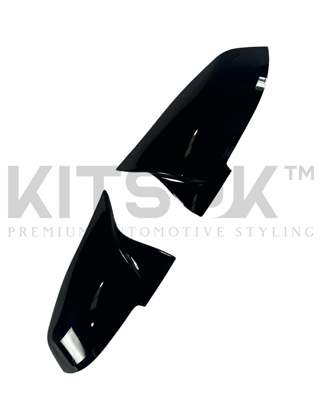 BMW F Series M Style Mirror Caps | Gloss Black Mirror Covers