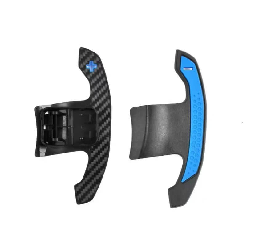 BMW G8X LCI Style Carbon Fibre Steering Wheel with Perforated Leather & Paddles