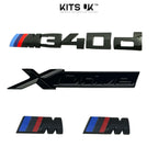 BMW XDrive Black Badge Package | Gloss Black De-Chrome Kit
