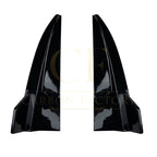Gloss Black Rear Bumper Spats for Mercedes Benz W205 C Class Estate 15-21
